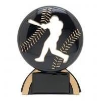4-1/2" Baseball Shadow Award 1