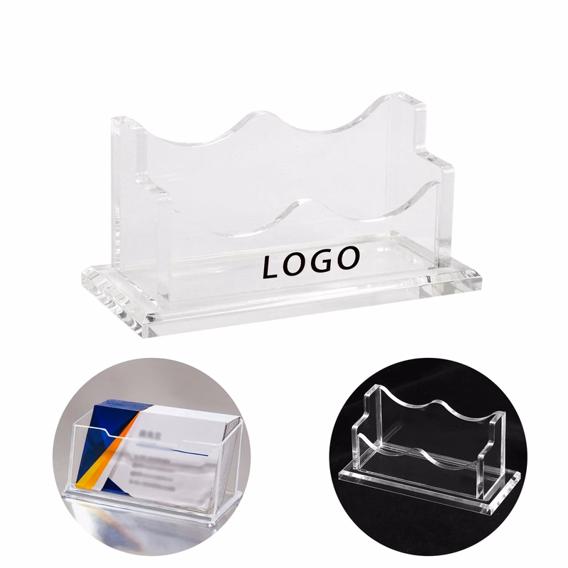 PMMA Business Card Case With Logo For Corporate,Finance