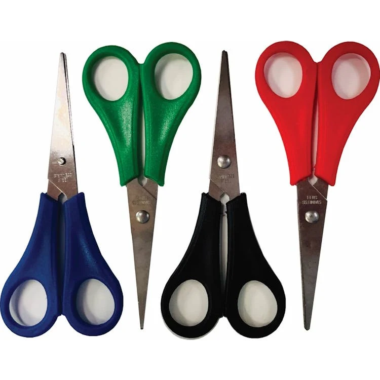 5" Pointed Scissors - 4 Colors 1