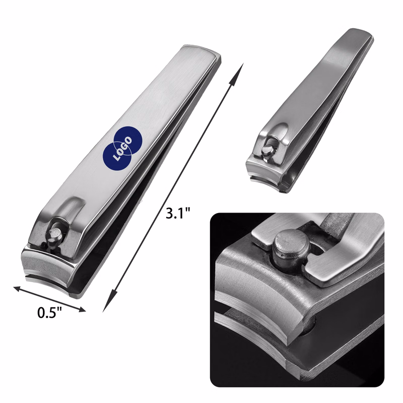 Stylish Stainless Steel Nail Clippers