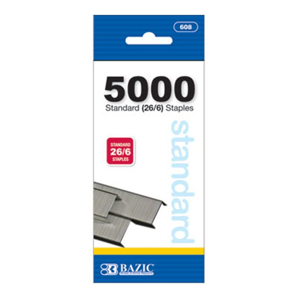 Standard Staples - 5000 Count 26/6 1