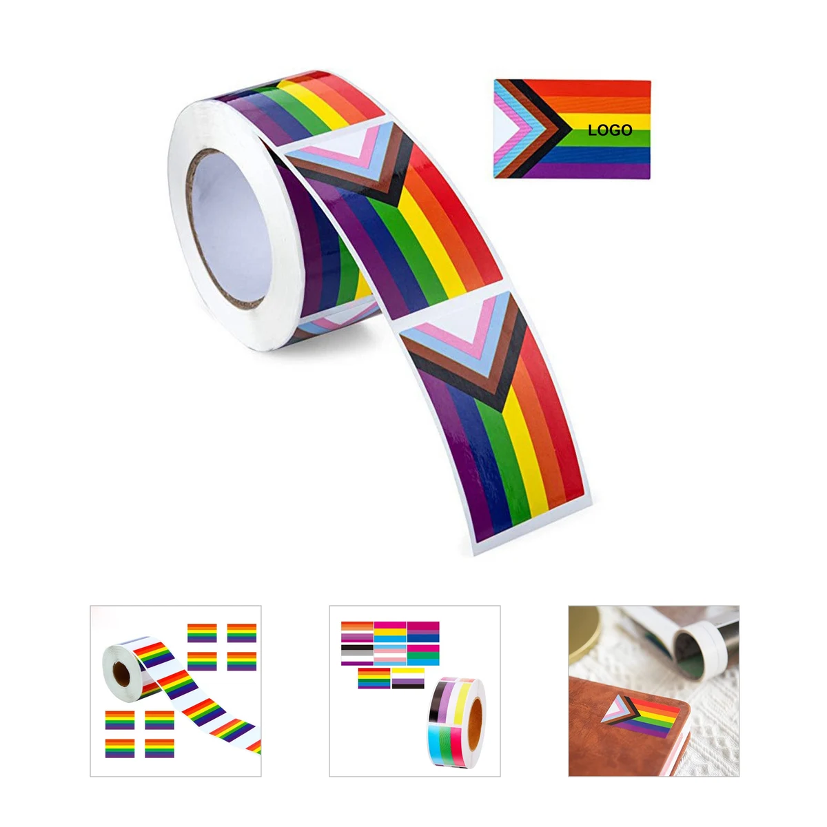 Rainbow Flag Sticker (direct import) 1