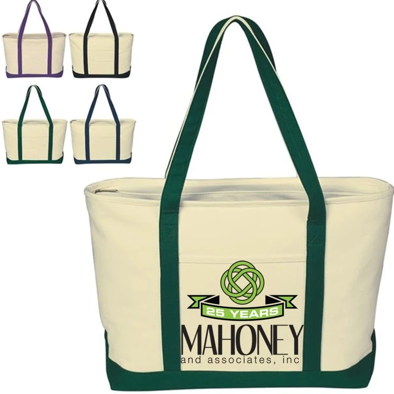 Fabric Tote Bags, custom tote bag with logo imprint 1