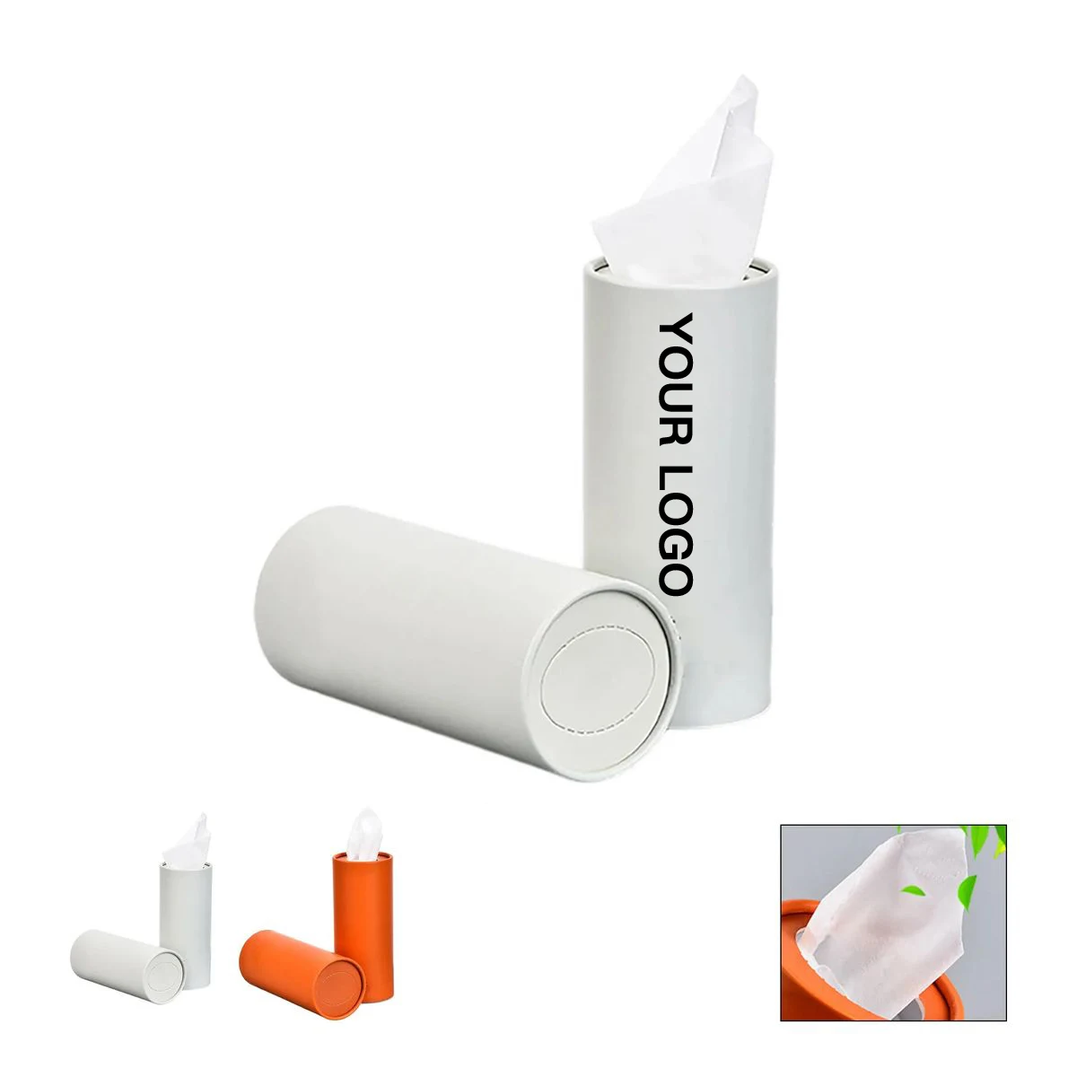 Car Tissue Dispenser Holder Round Shape Durable 1