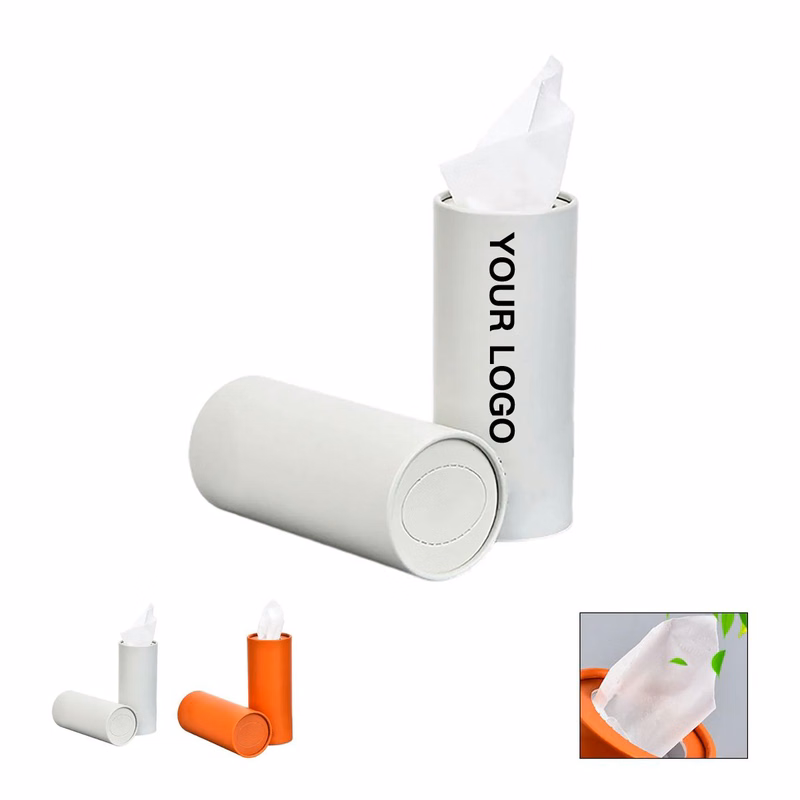 Car Tissue Dispenser Holder Round Shape Durable