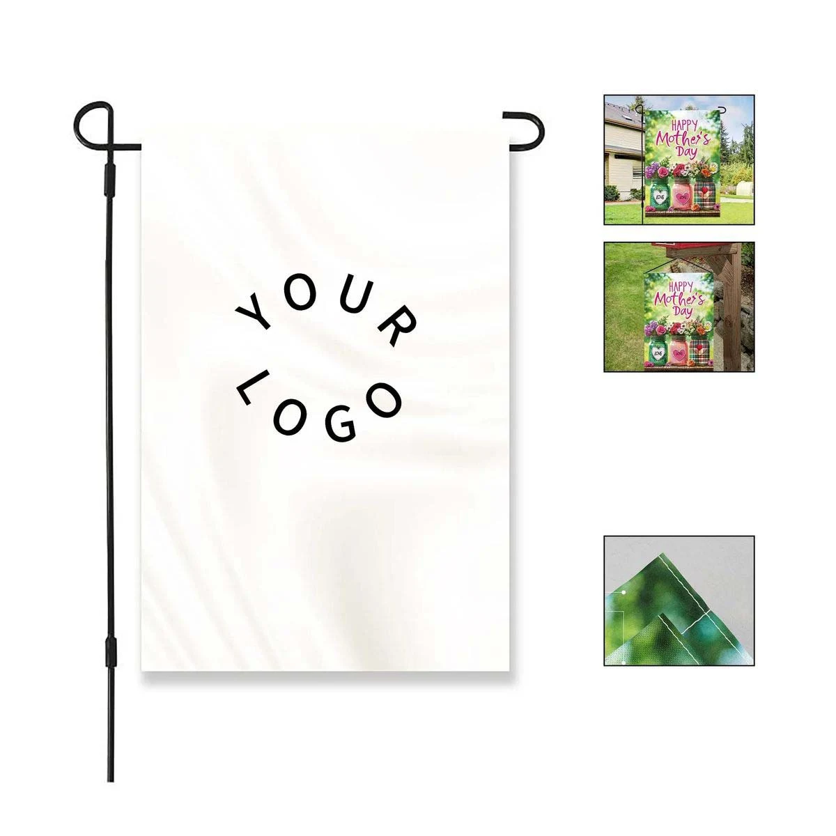 Durable Polyester Holiday Flag for Yard Decorations 1