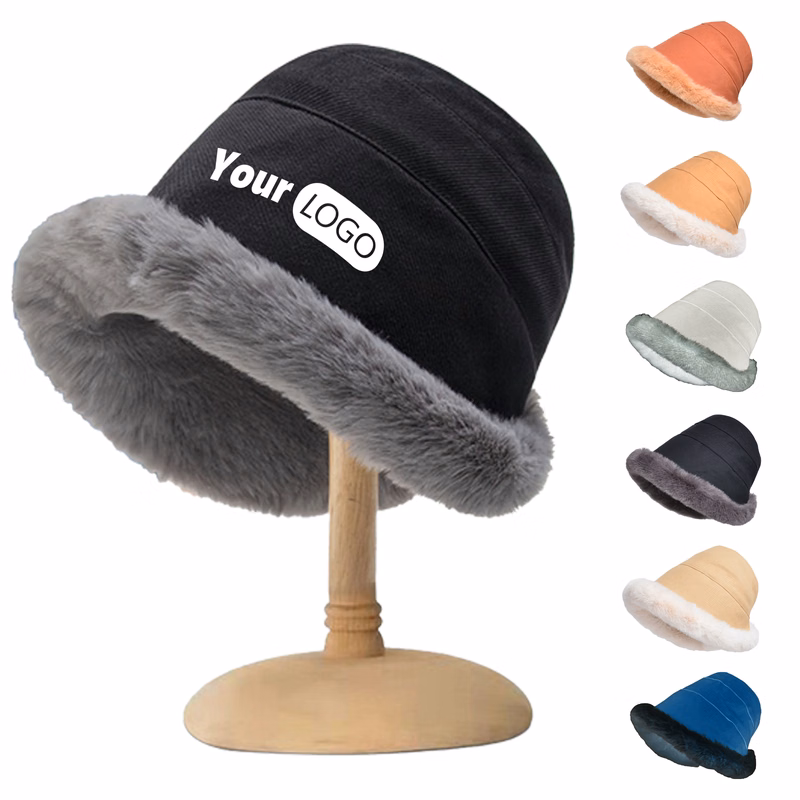Cotton Cozy Velvet Fisherman Hat With Ear Protection