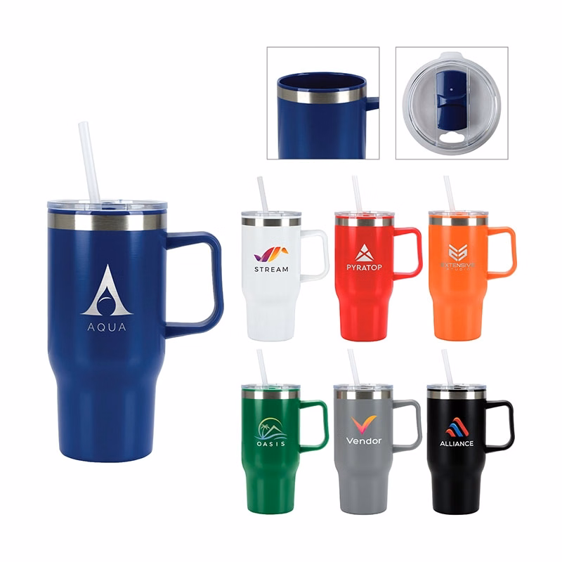 Baker 20 oz. Recycled PP Liner/Steel Outer Travel Mug