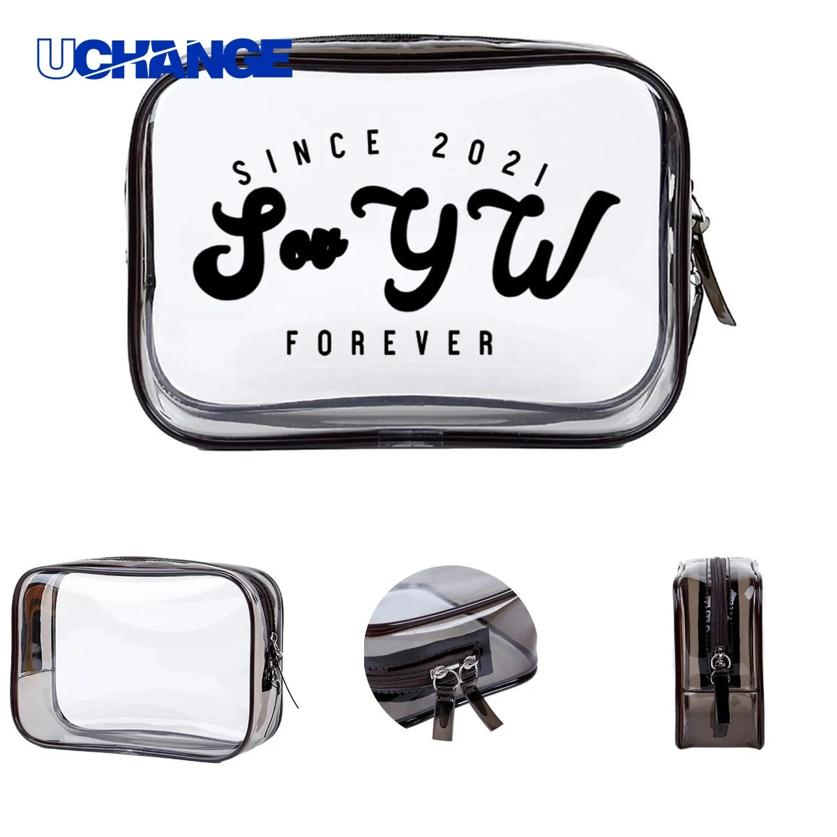 Travel PVC Clear Makeup Bag Organizer 1