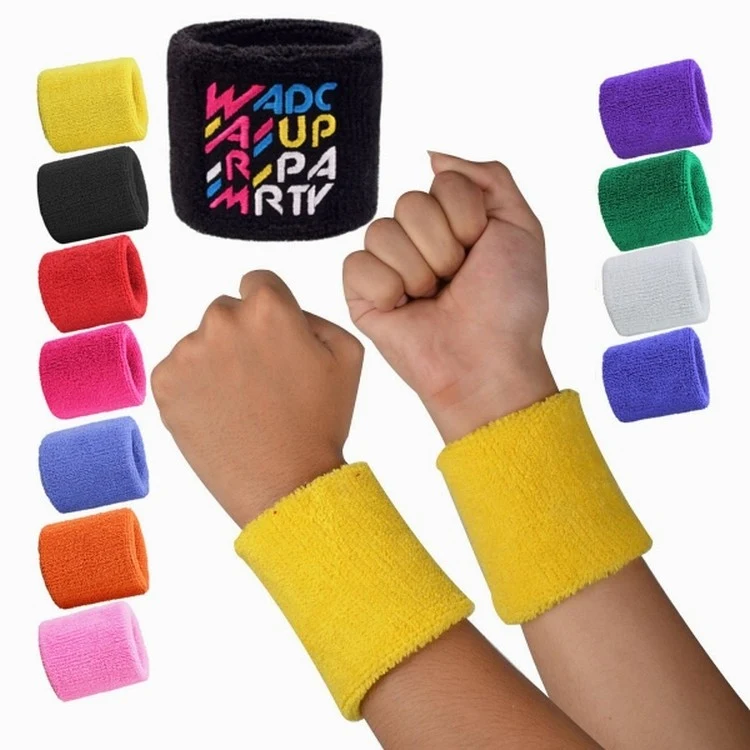 Terry Cloth Sweat Wristband 1