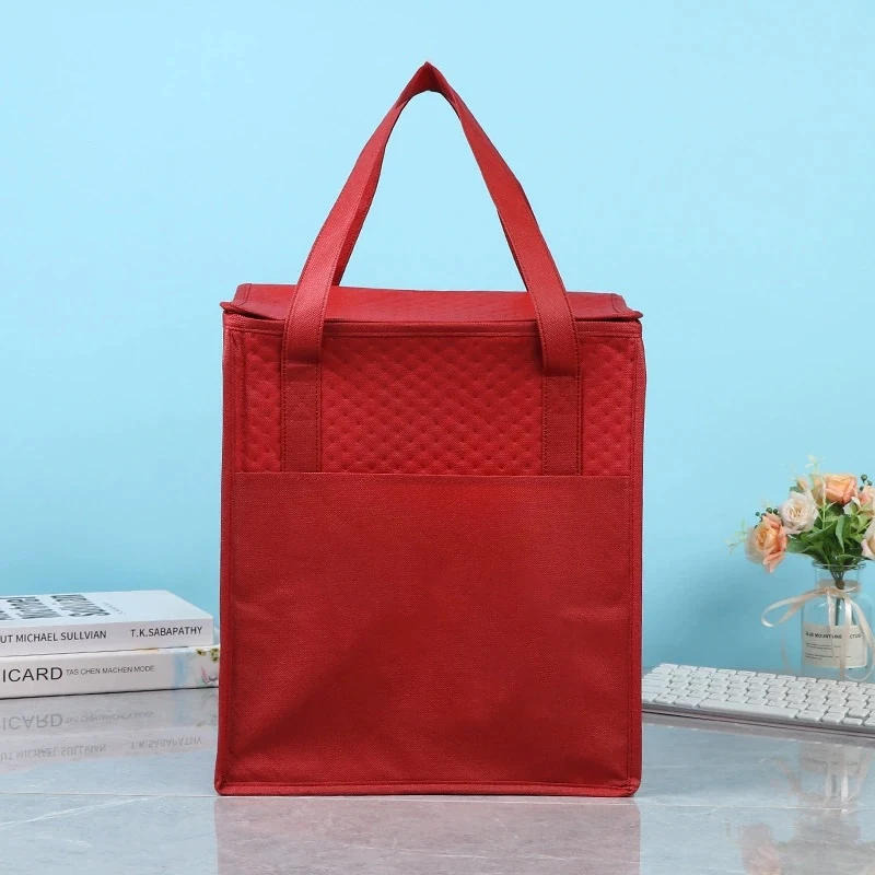 Insulated Zipper Cooler Tote Large Size 1