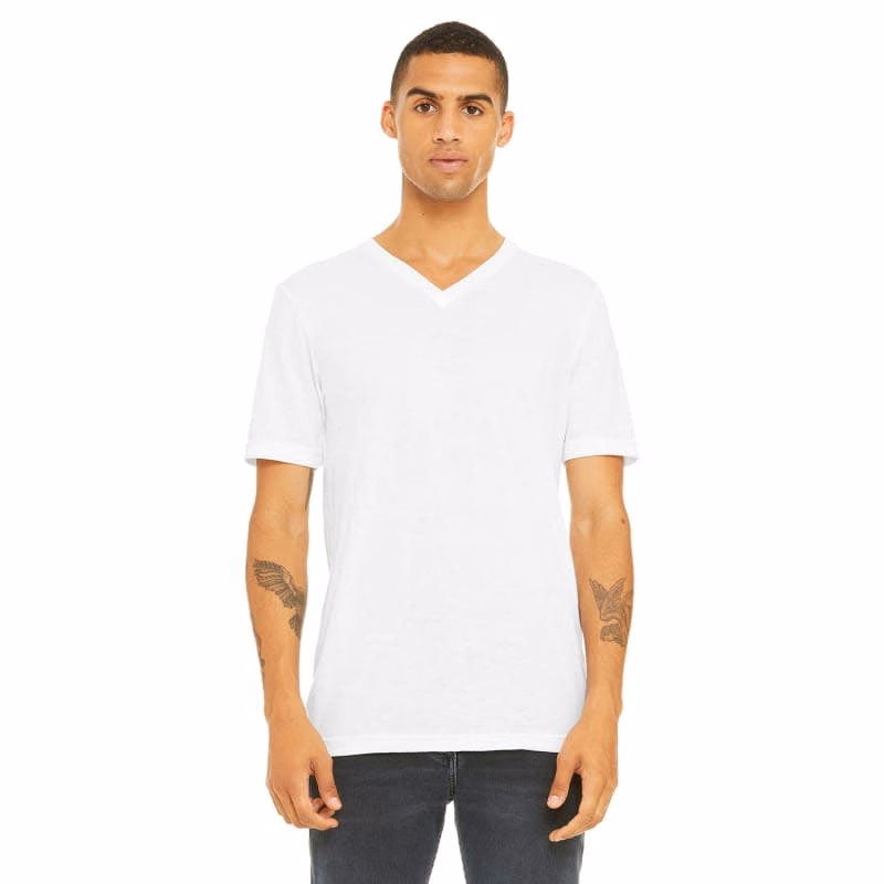 Bella Unisex Triblend Short-Sleeve V-Neck T-Shirt