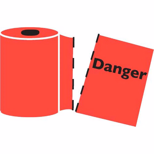 3 mil Polypropylene Danger Flags for the Do-it-Yourselfer