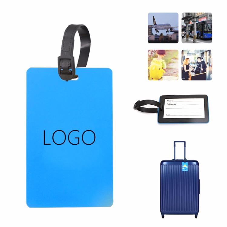 Luggage Tags Business Card Holder made of soft rubber