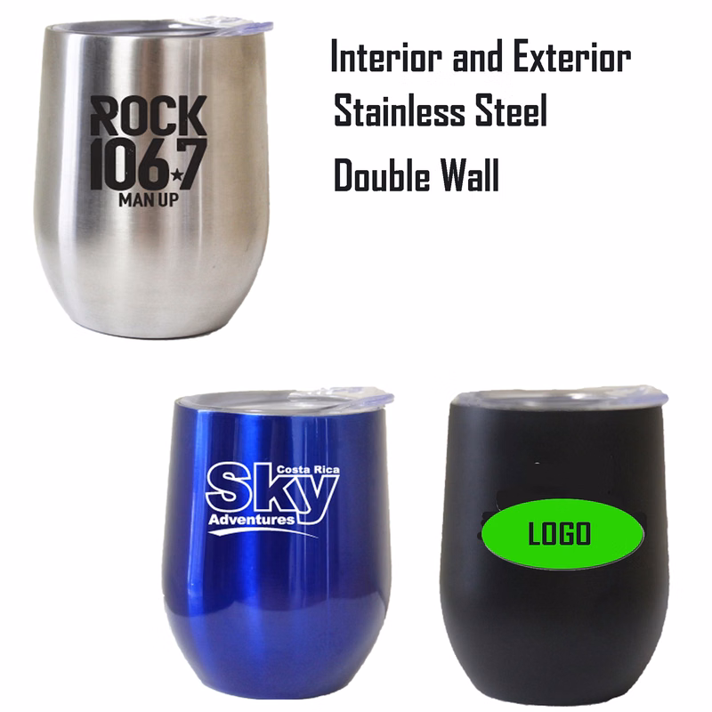 9oz Double Wall Stainless Steel Vacuum Insulated Wine Cup