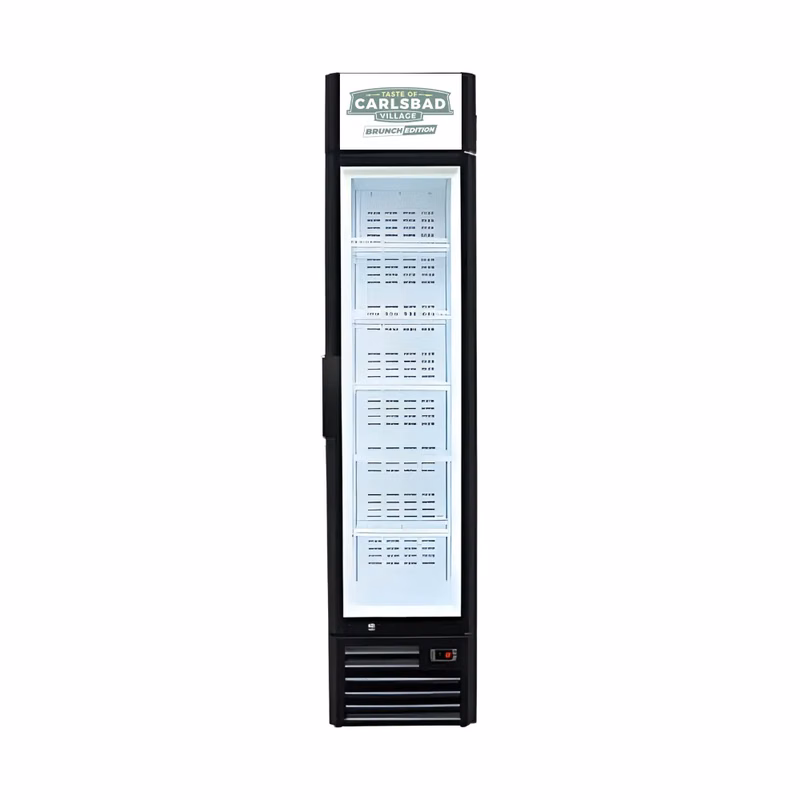 160L Slim Display Freezer