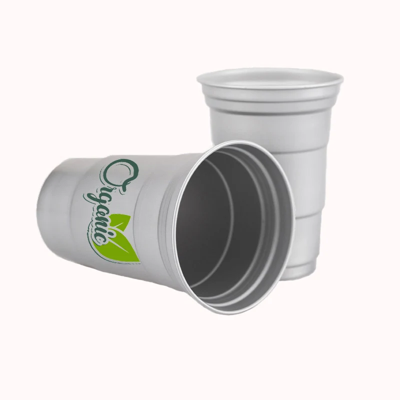 670ml Rolled Rim Aluminum Cup 1