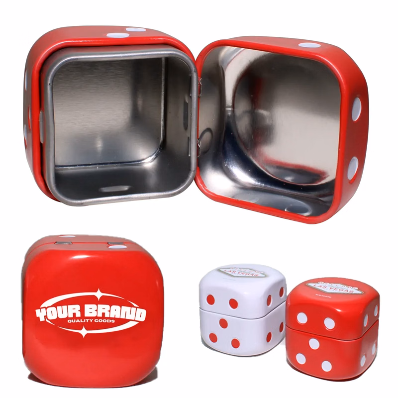 Square Empty Cube Steel Box Storage Container Gifts Crafts