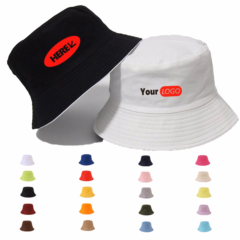 Casual Cotton Bucket Hat