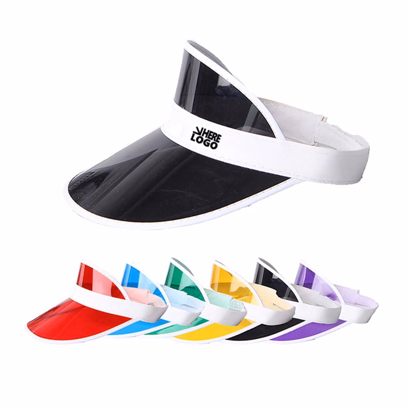 Sun Visors Plastic Clear Cap
