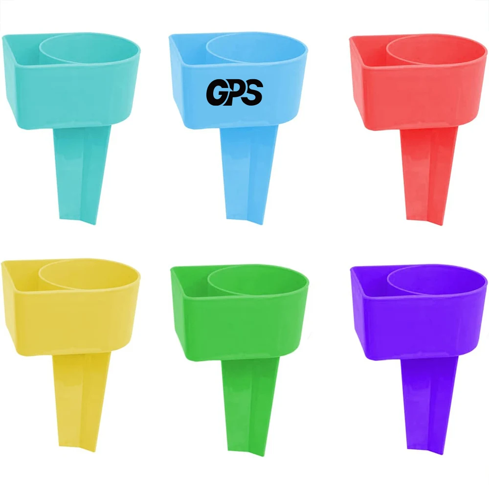 Beach Cup Holder with Pocket 1