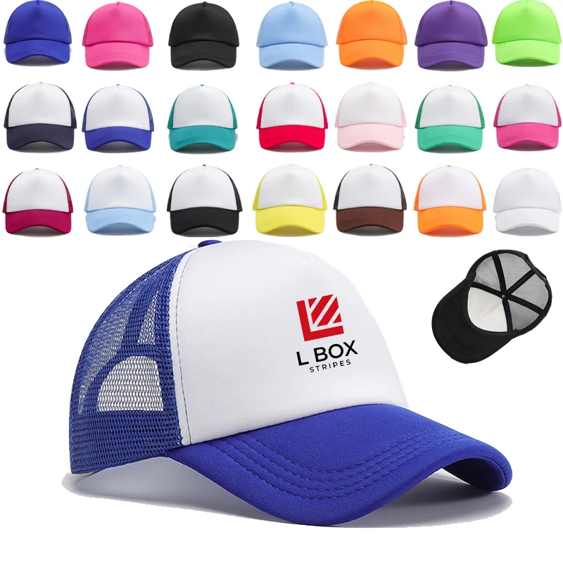 5 Panel Trucker Cap Premium Foam Trucker Hat 1