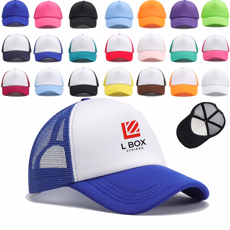 5 Panel Trucker Cap Premium Foam Trucker Hat
