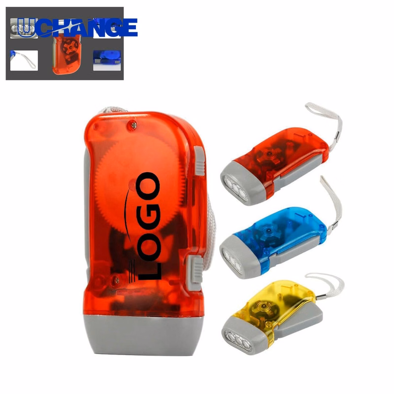 Hand Press Mini Flashlight Tool