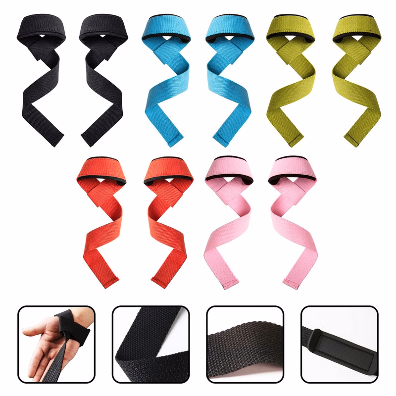 Silicone-Grip Pulling Wrist Straps