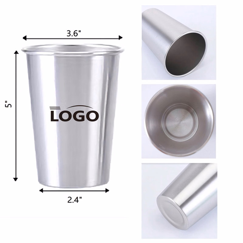 Stylish 17 OZ Stainless Pint Drinking Cup