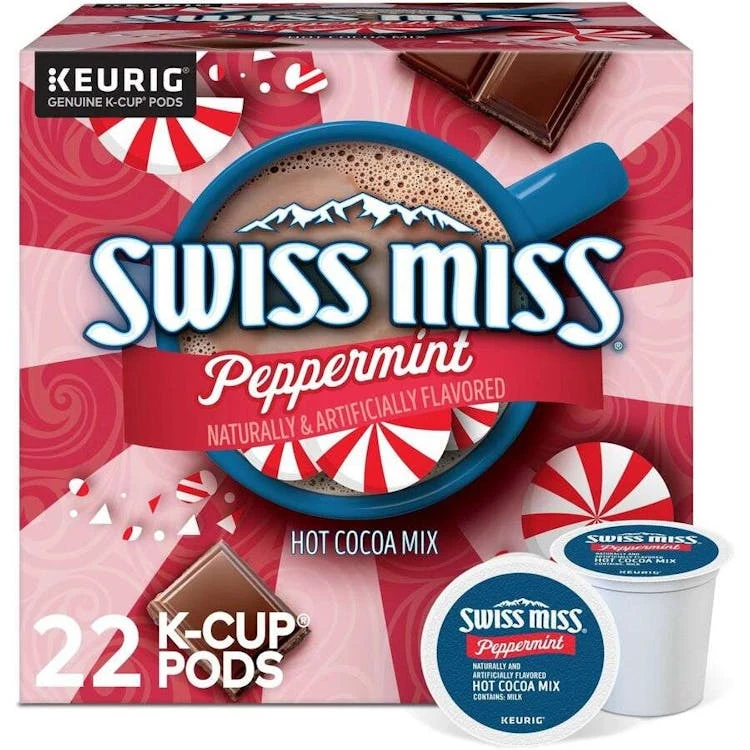 Swiss Miss K-Cup Peppermint Hot Cocoa - 22 Pack 1
