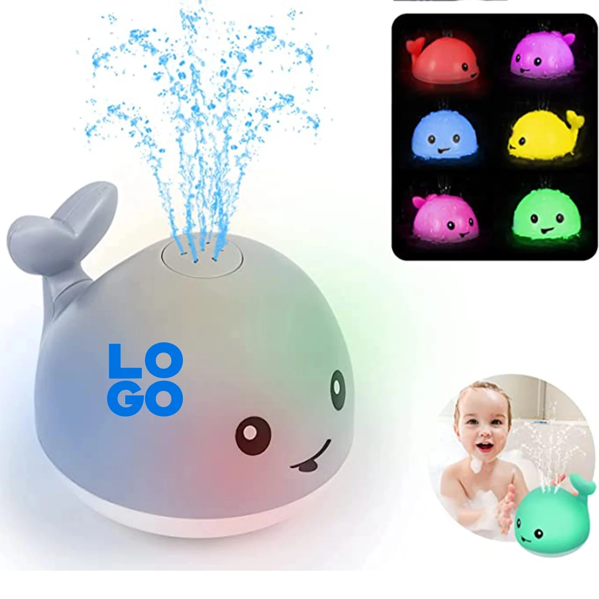 Whale Bath Toys 1