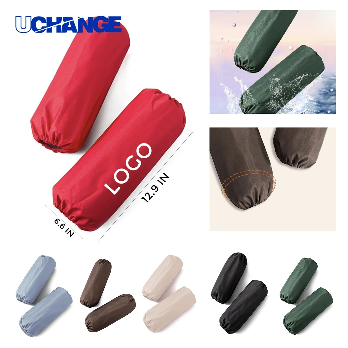 Durable PVC Kitchen Sleeves Heat Protection 1