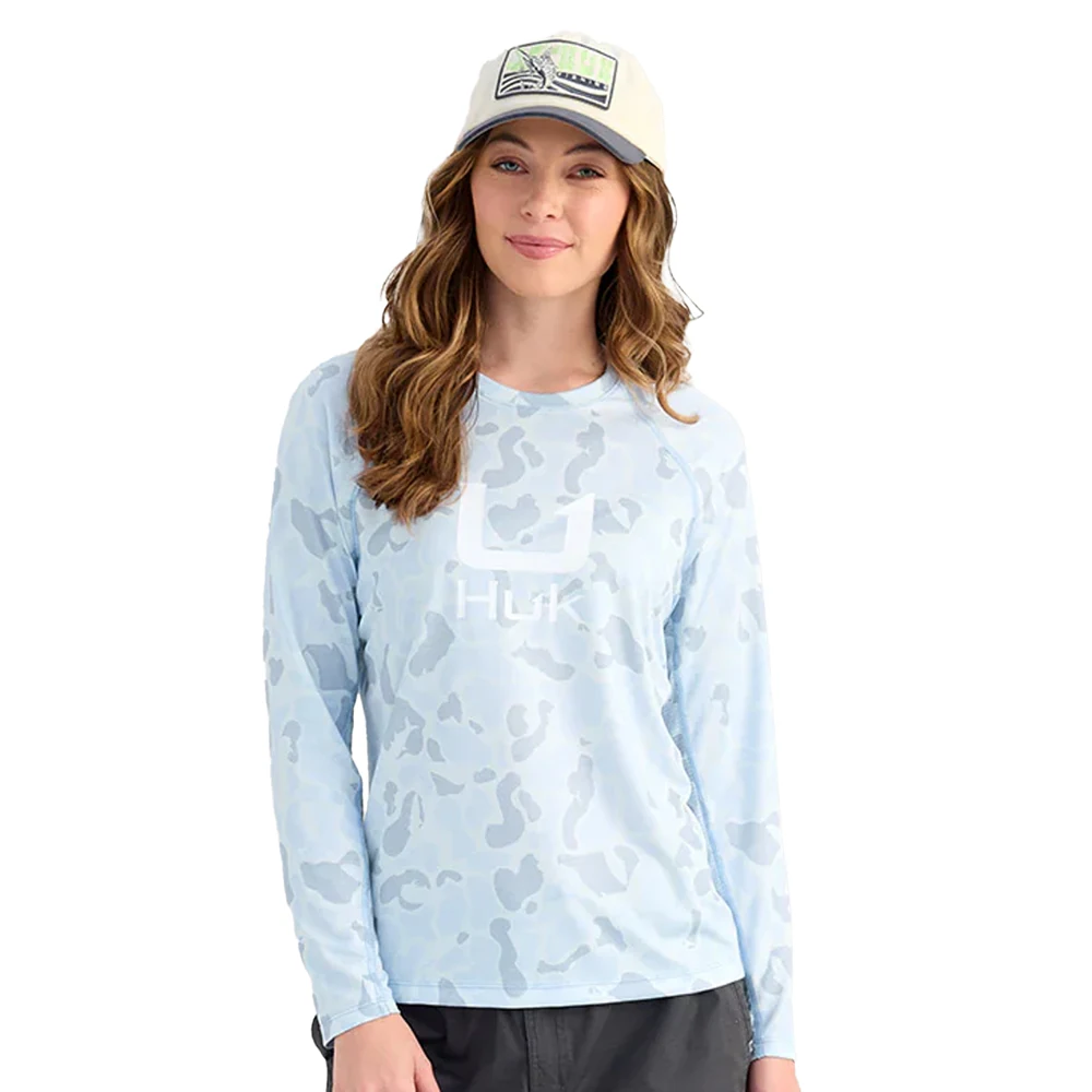Huk® Women's Printed Performance Shirt with Custom Logo 1
