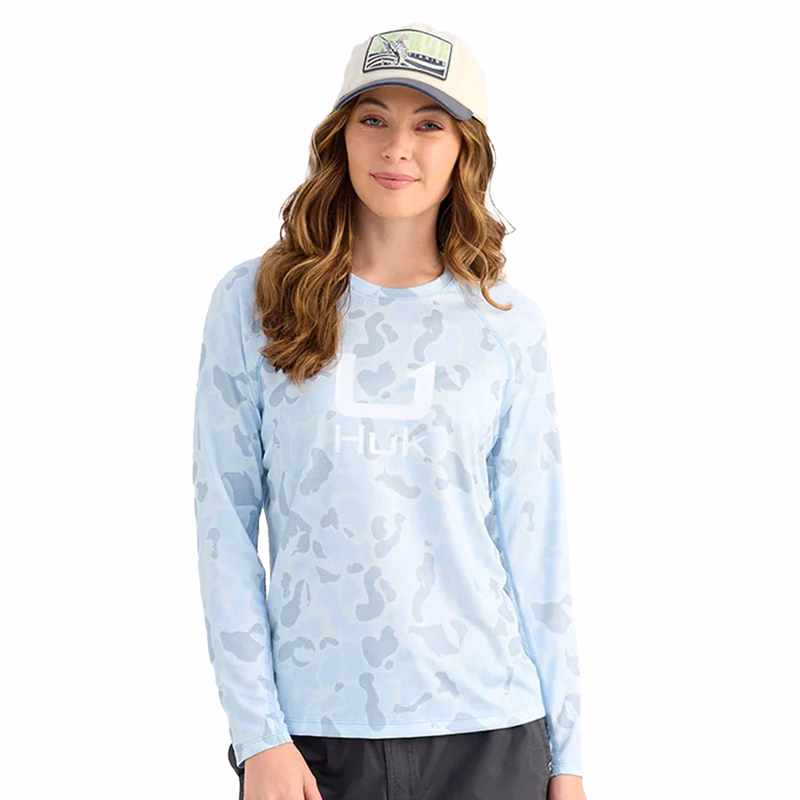 Huk® Women's Printed Performance Shirt with Custom Logo