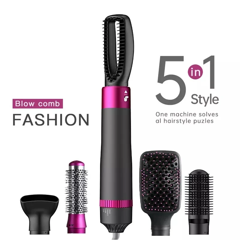 5 in 1 Automatic Ceramic Rotating Hair Curler 1