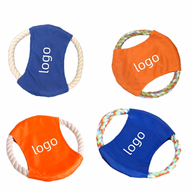 Pet Rope Tug And Flyer Toy