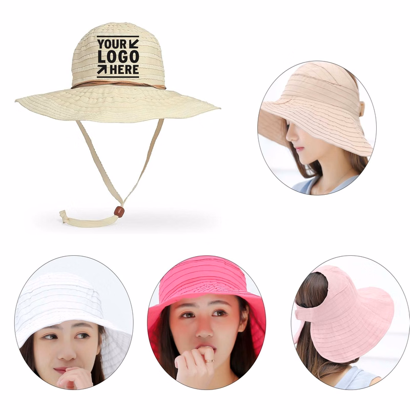 Women Men Portable Sunday Afternoons Straw Beach Hat