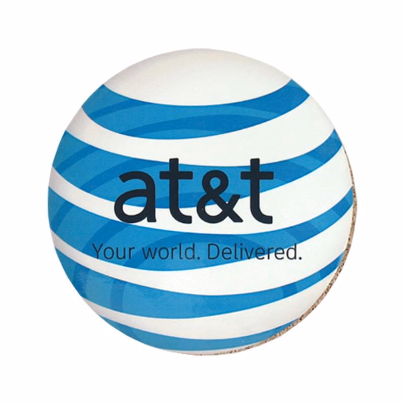 Coaster - 4" Round Deluxe Coaster w/Cork Lining
