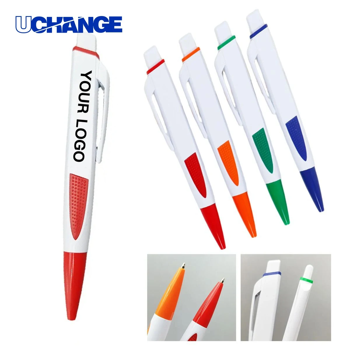 ABS Grip Ballpoint Pen, custom pen with logo imprint 1