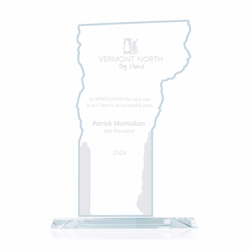 State Map Award - Vermont