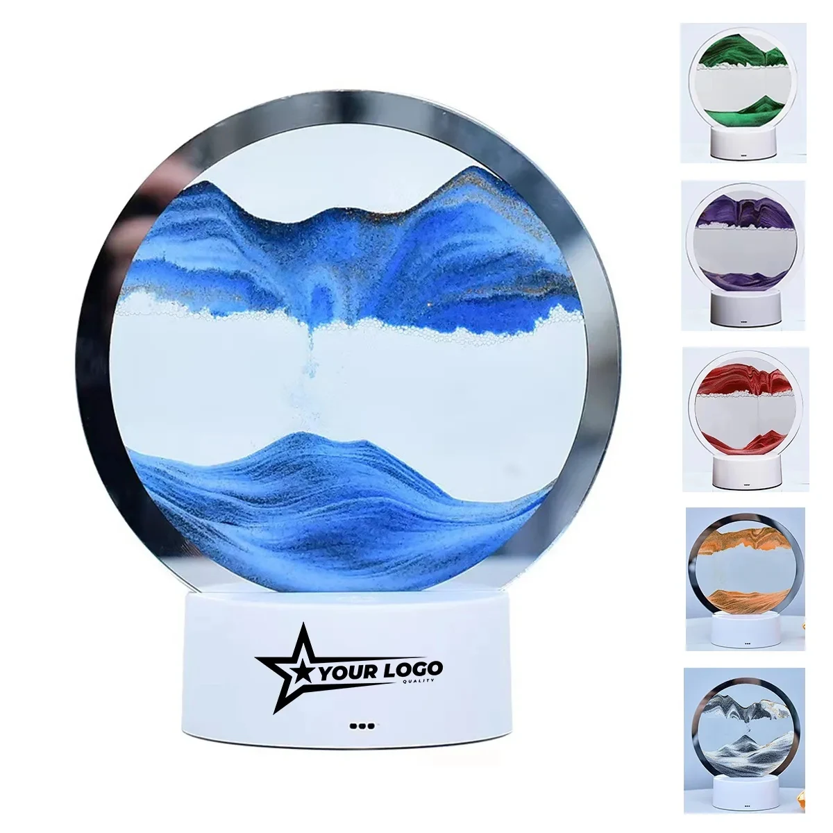 Moving Sand Art 3D Lamp 1