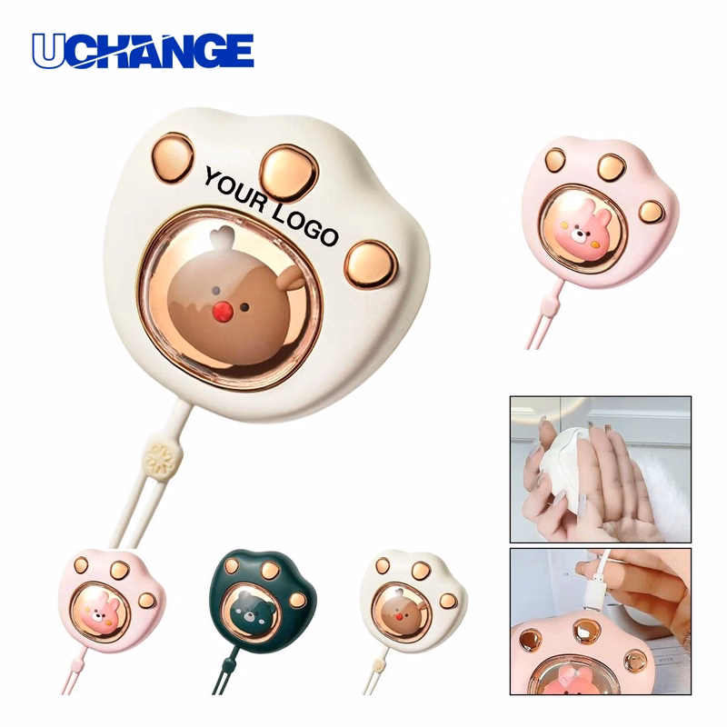 Rechargeable Cat Paw Hand Warmer Aluminum Design