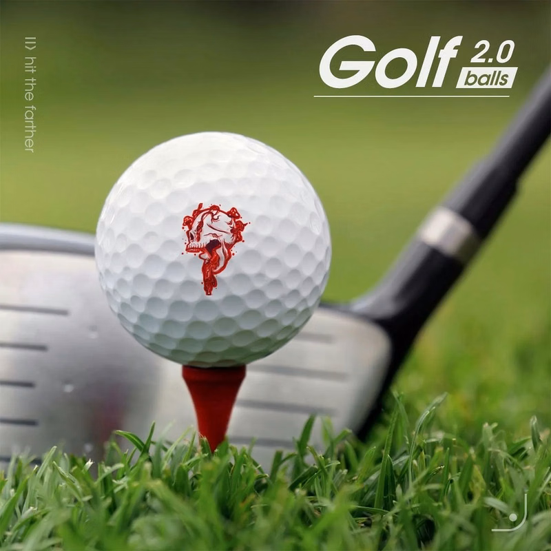 Rubber Golf Ball with Logo