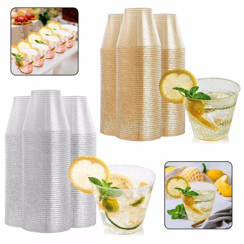 Clear Soft Plastic Cup - 9 oz.