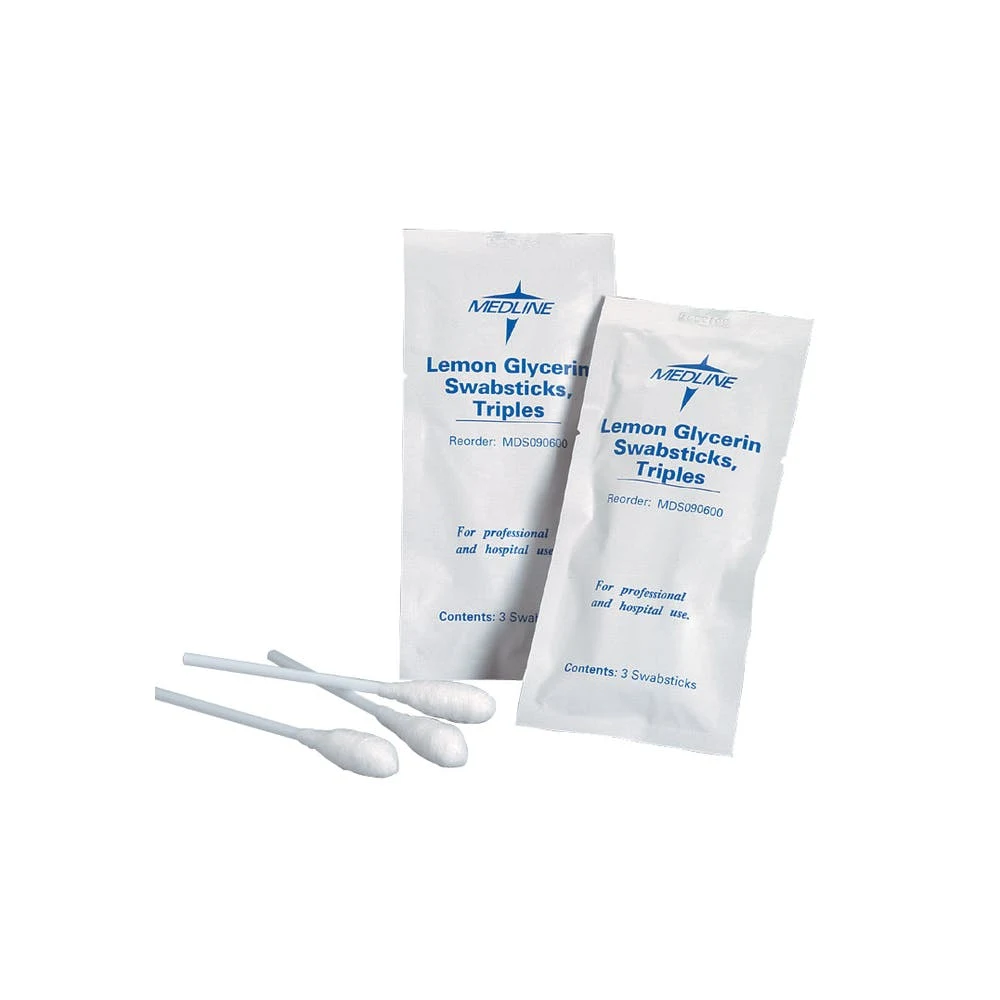 Swab Sticks - Lemon Glycerin 25 Pack 1