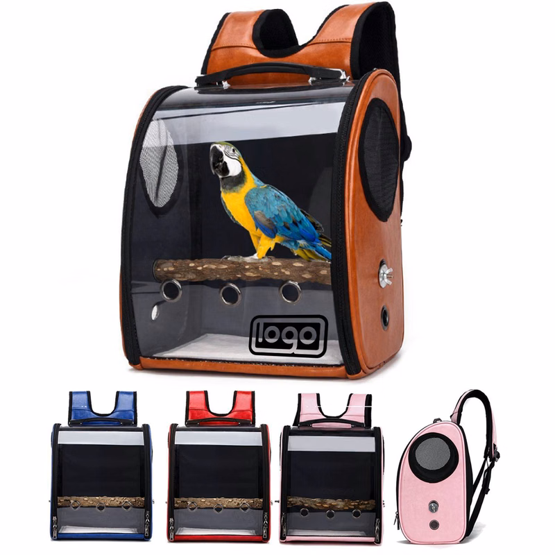 Clear Breathable Parrot Outdoor Backpack
