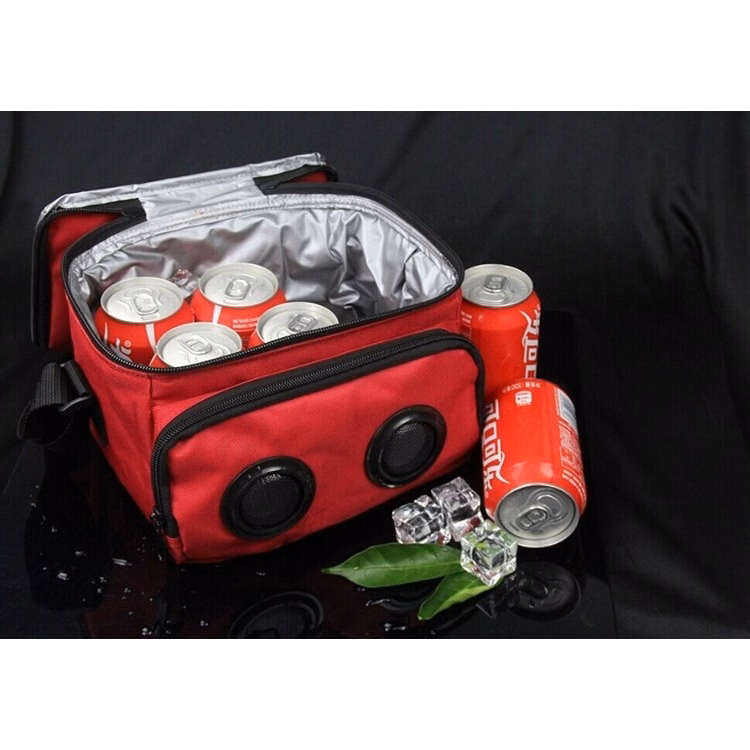 Portable Polyester Insulated Water Food Cooler Bag Tote Pack
