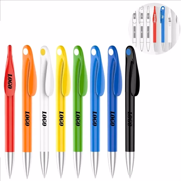 Personalized Black Gel Pen For Events