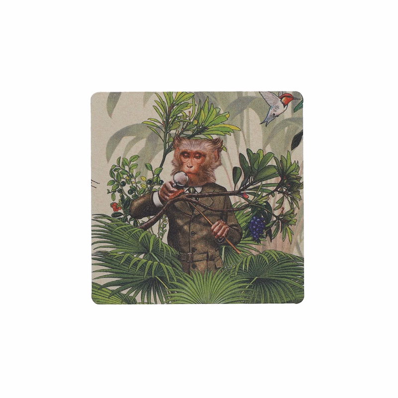 Coaster Pulpboard 80 pt 3.500" Square Digital Print